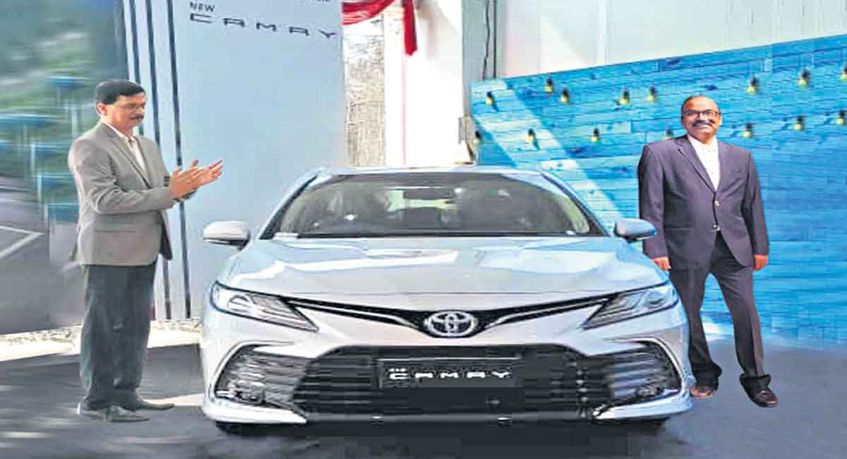 Toyota new Camry Hybrid launched in Hyderabad