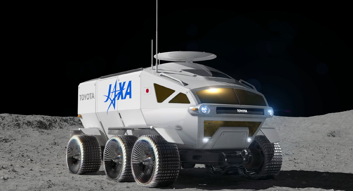 Toyota heading to moon with cruiser, robotic arms, dreams