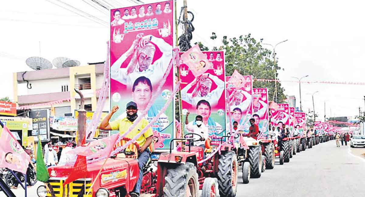 Name one BJP-ruled state implementing Rythu Bandhu: Gutha to Bandi