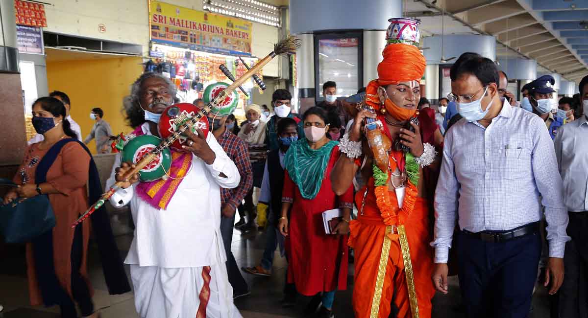 TSRTC’s initiative to highlight safety aspects of travelling in buses