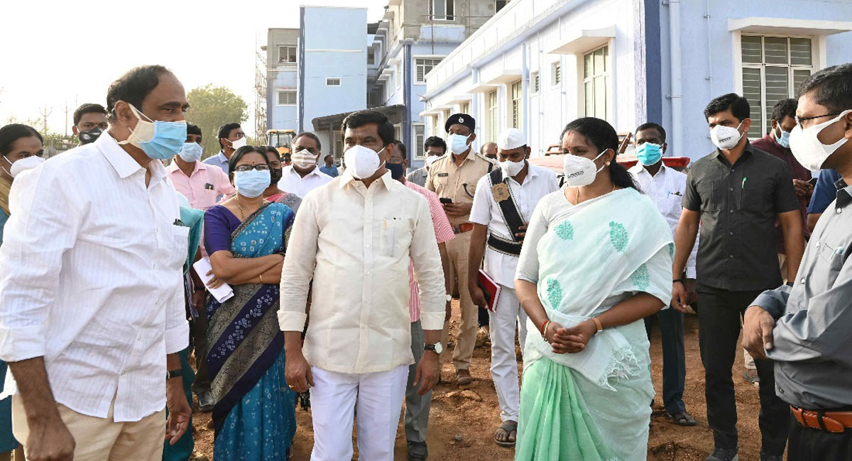 Speed up medical colleges works: Vemula Prasanth Reddy