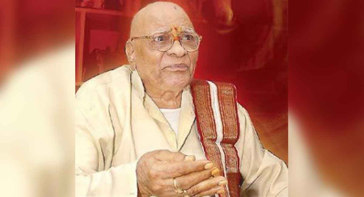 Vedic scholar Malladi Chandrasekhara Sastry passes away at 96