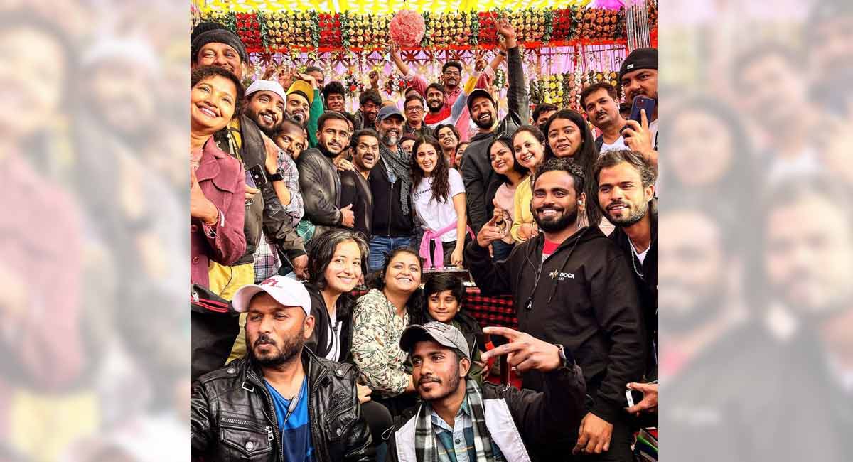 Vicky Kaushal, Sara Ali Khan’s untitled next wraps shoot