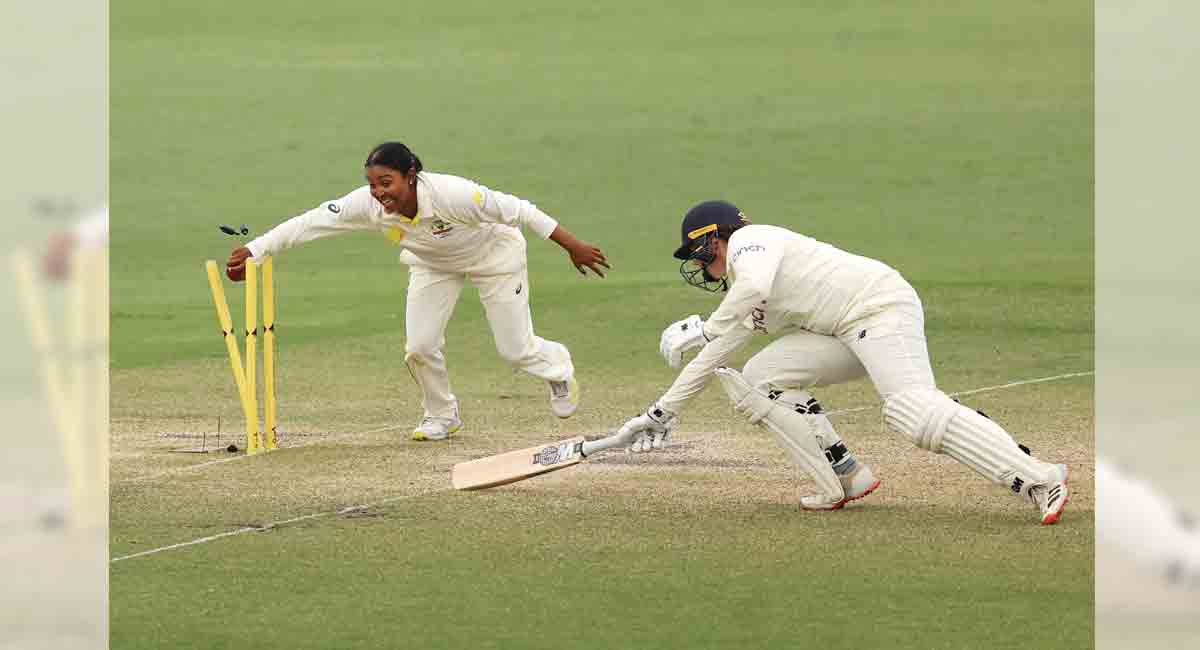Women’s Ashes Test: Australia fall one wicket short, match ends in thrilling draw