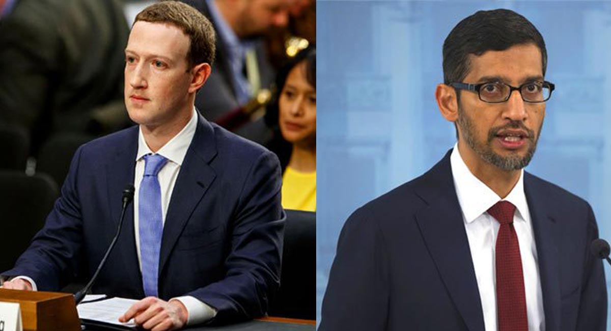 Zuckerberg, Pichai signed ‘big deal’ to carve up ad market: Report