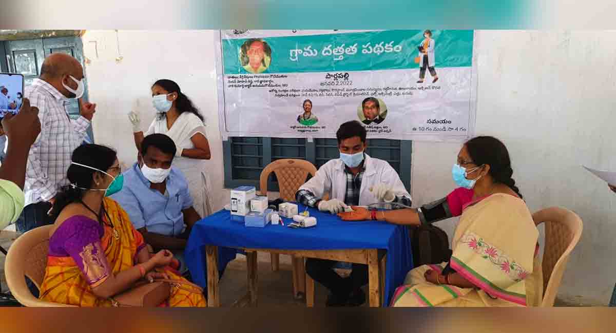 NRI doctor conducts free medical camp in Karimnagar
