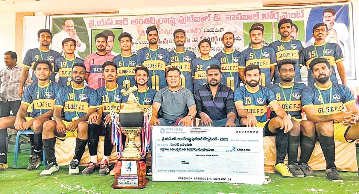 Hyderabad Globe FC lift YSR Trophy