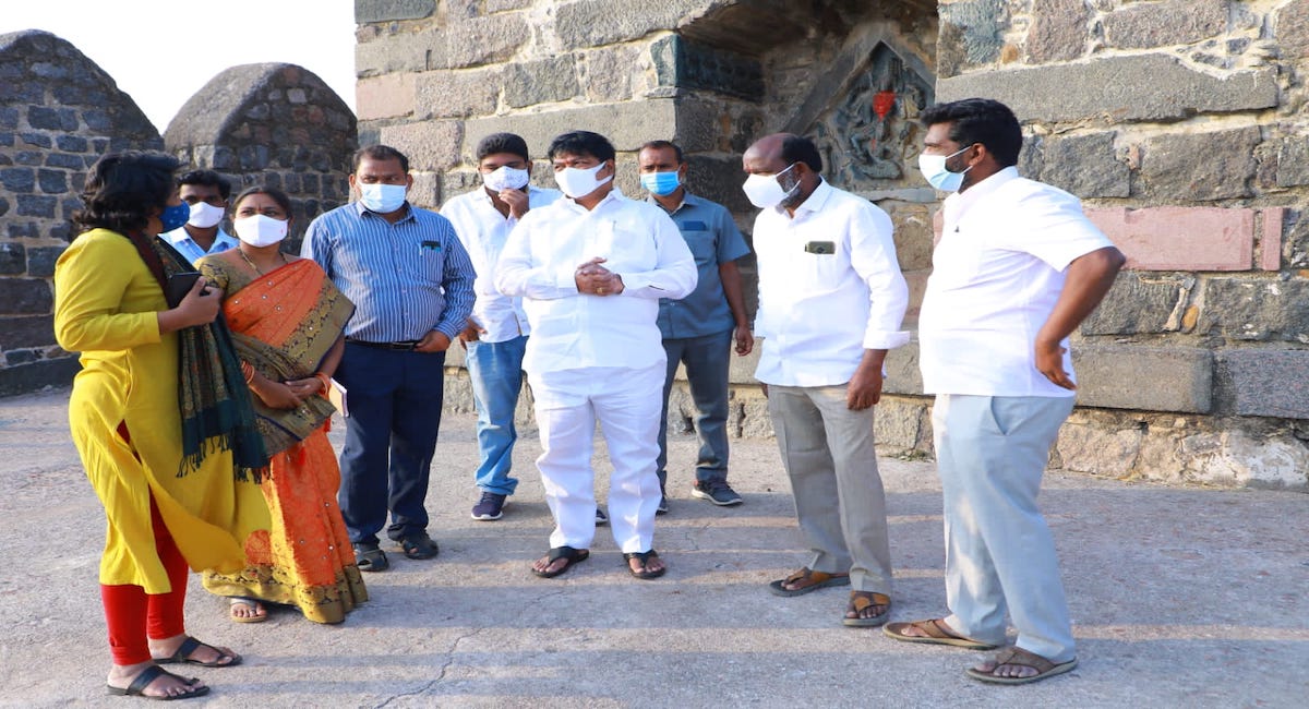 Facade lighting to illuminate Warangal Fort under HRIDAY scheme soon