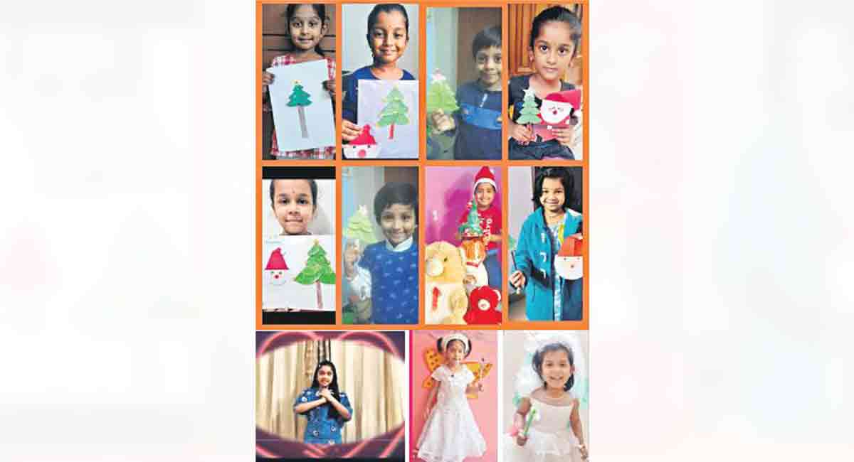 Making resolutions mark New Year celebrations at Pallavi Model School