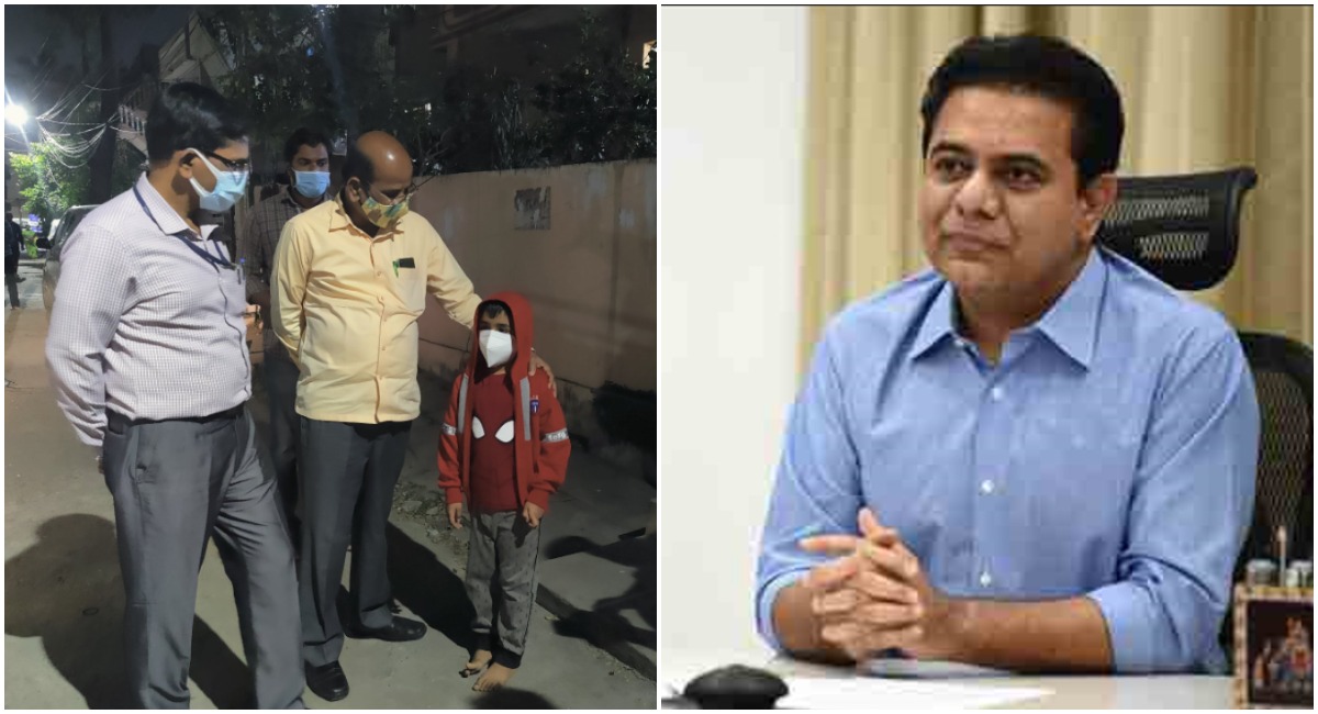 KTR responds to ‘cute but serious’ complaint by kid