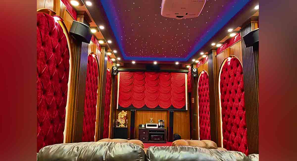 Now enjoy big screen in private theatre in Hyderabad - Telangana Today