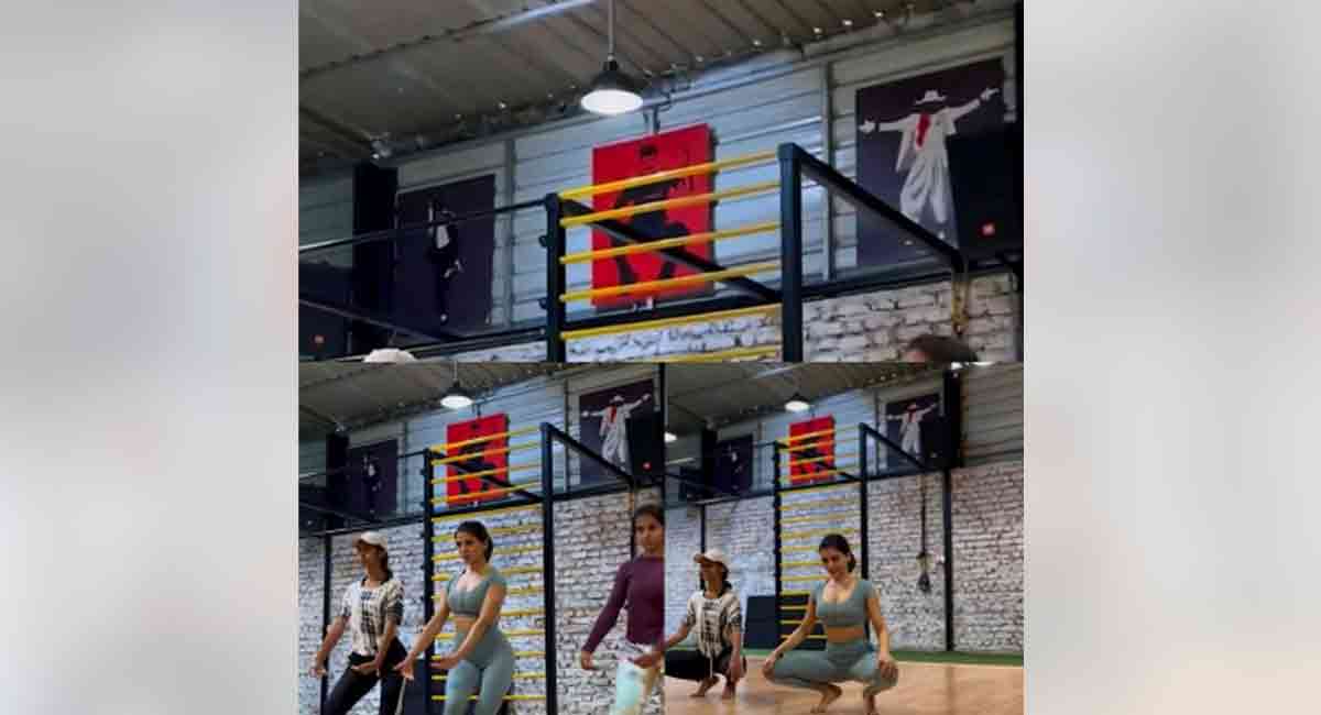 Samantha’s ‘Oo Antava’ BTS video gives sneak peek into Allu Arjun’s dance studio