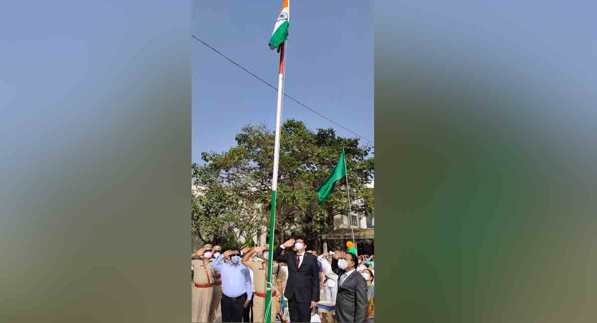 Low-key Republic Day celebrations in erstwhile Medak