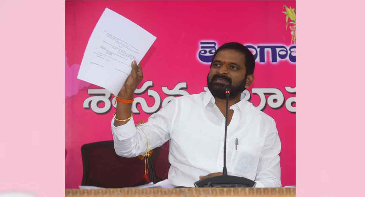 Minister Srinivas Goud refutes allegations of affidavit tampering against him