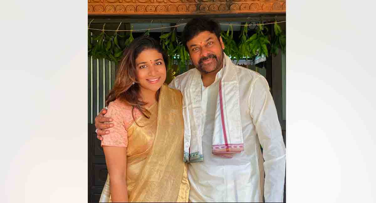 Chiranjeevi congratulates his daughter Sushmitha for producing ‘Senapathi’