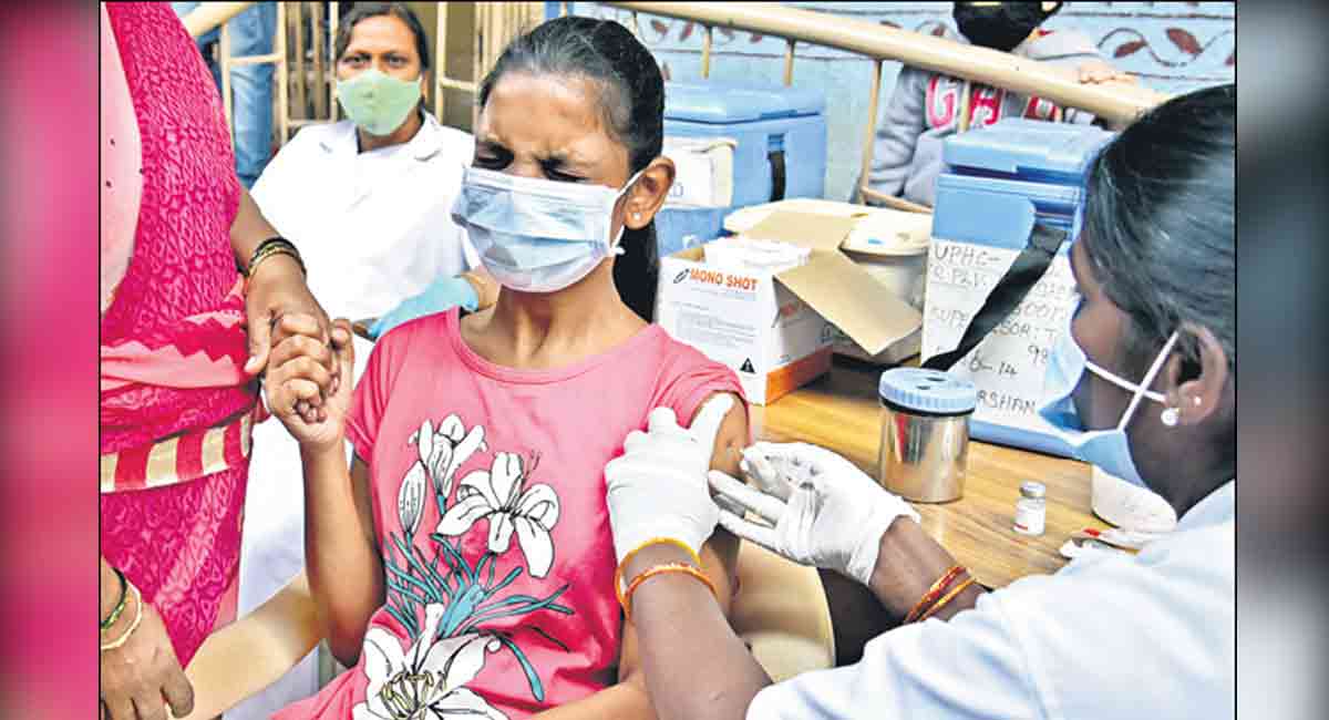 Telangana administers 3 crore vaccinations in four months
