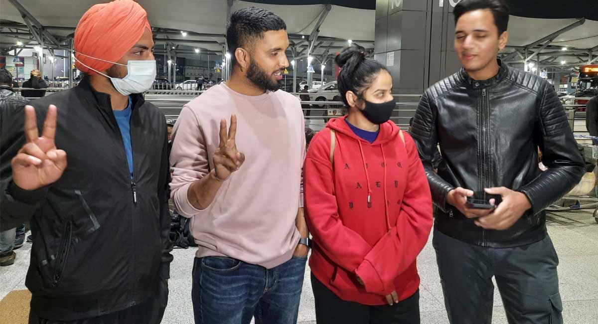 242 Indian students evacuated safely to Delhi amid Ukraine-Russia tensions