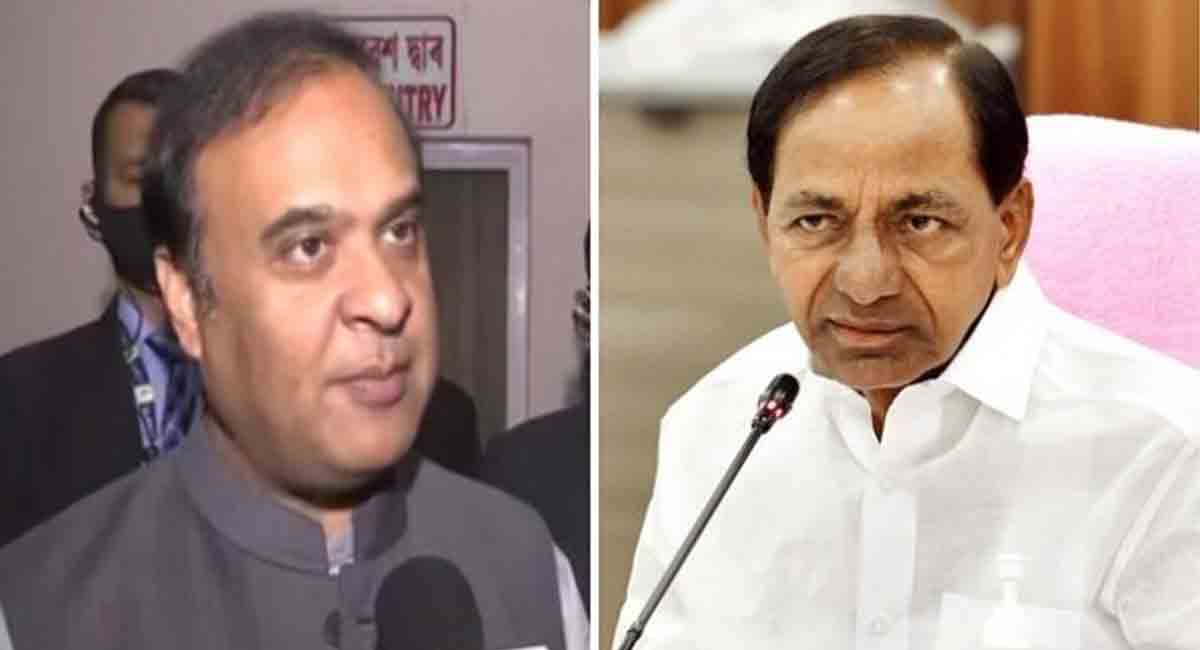 Himanta Biswa wishes CM KCR on his birthday