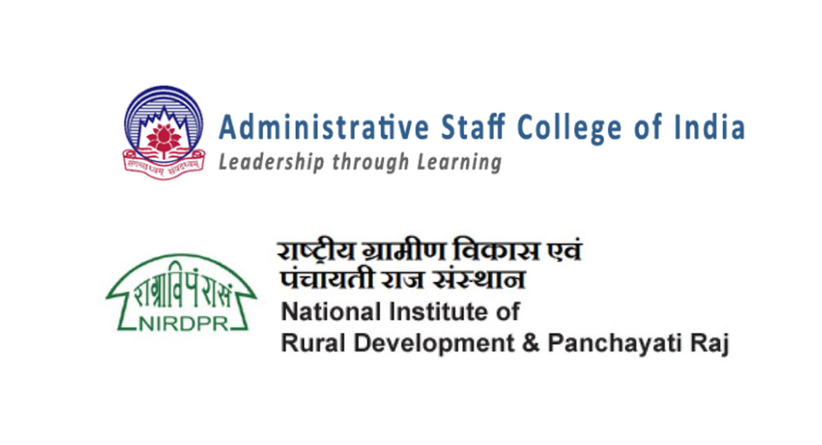 Administrative Staff College of India signs MoU with NIRD