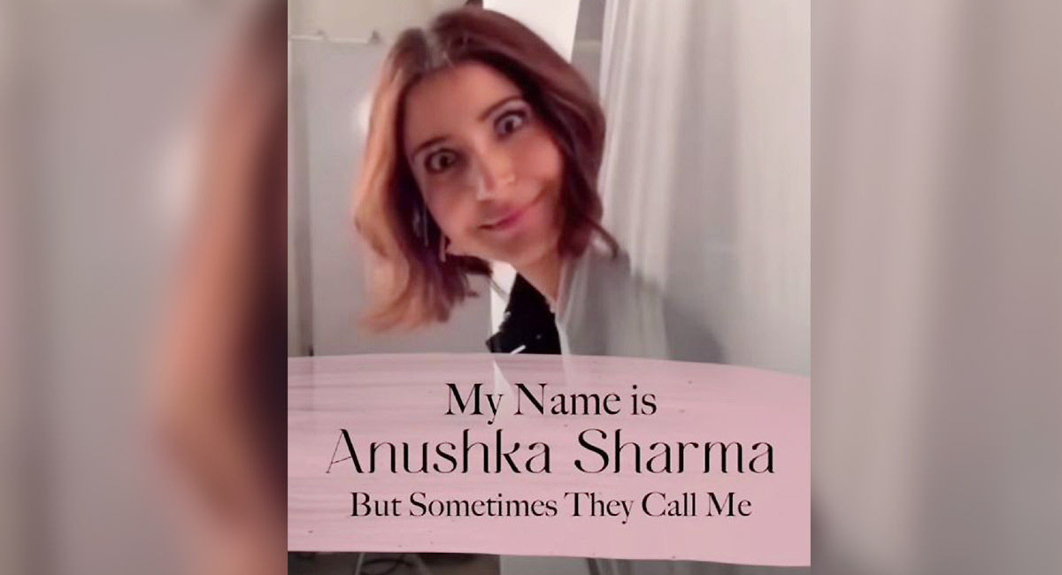 Anushka Sharma gives her career’s crash course with ‘That’s Not My Name’ trend