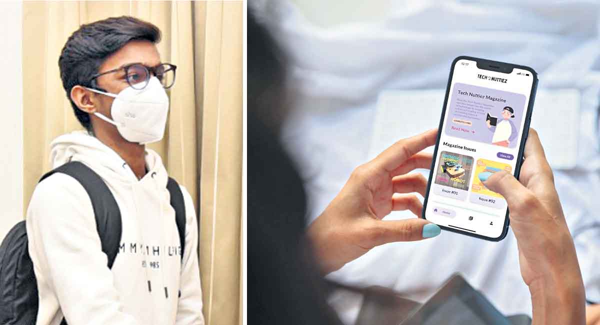 Teen builds app to teach robotics