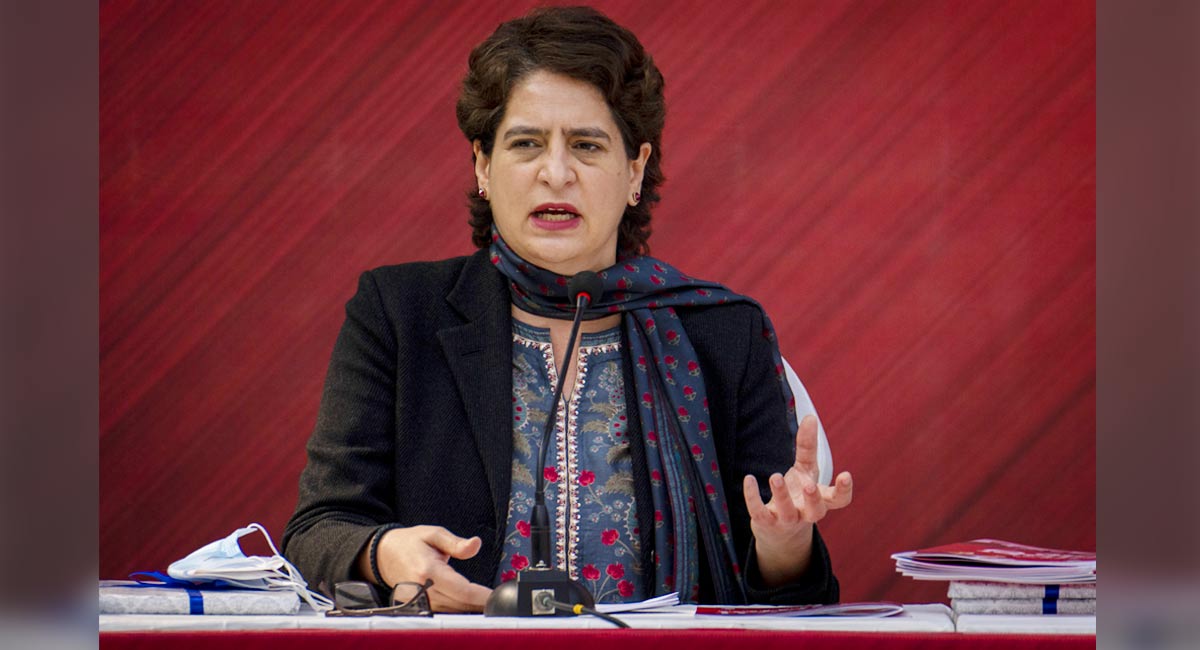 Bikini, ghoonghat or hijab – it’s a woman’s right, says Priyanka Gandhi