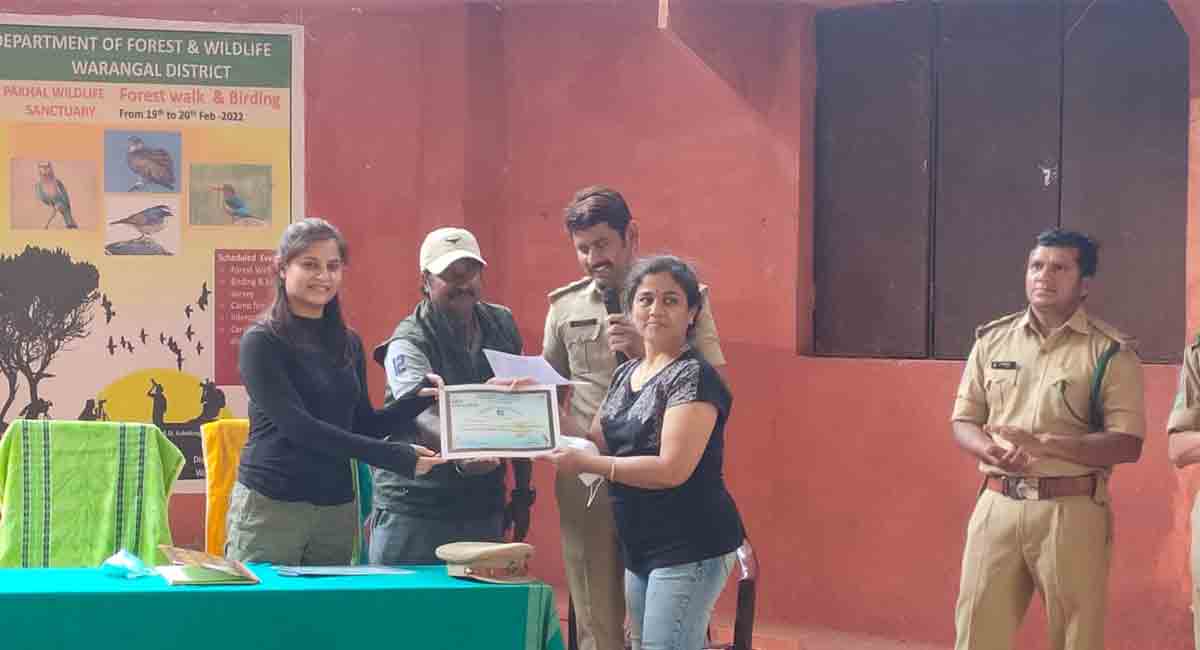 70 species of migratory, resident birds spotted in Pakhal Wildlife Sanctuary