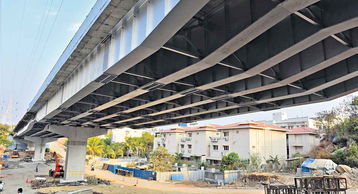 Hyderabad: Steel bridge to ease traffic on Jubilee Hills-Shaikpet route