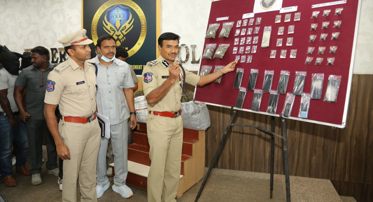 Doctor, techies and students arrested as Hyderabad cops bust drug rackets