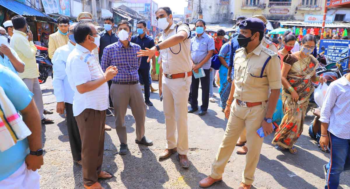 Sircilla Collector inspects Maha Shivaratri jatara arrangements in Vemulawada