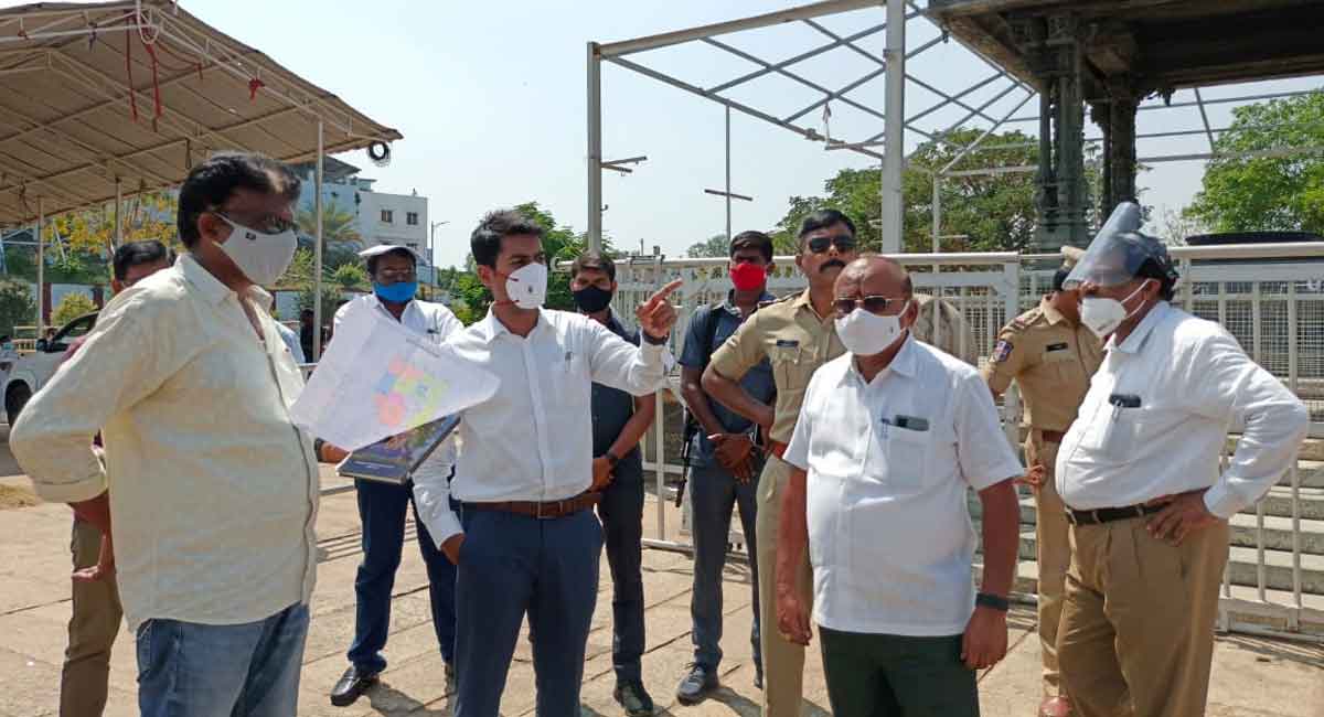 Make grand arrangements for Sri Rama Navami at Bhadradri, Collector tells officials