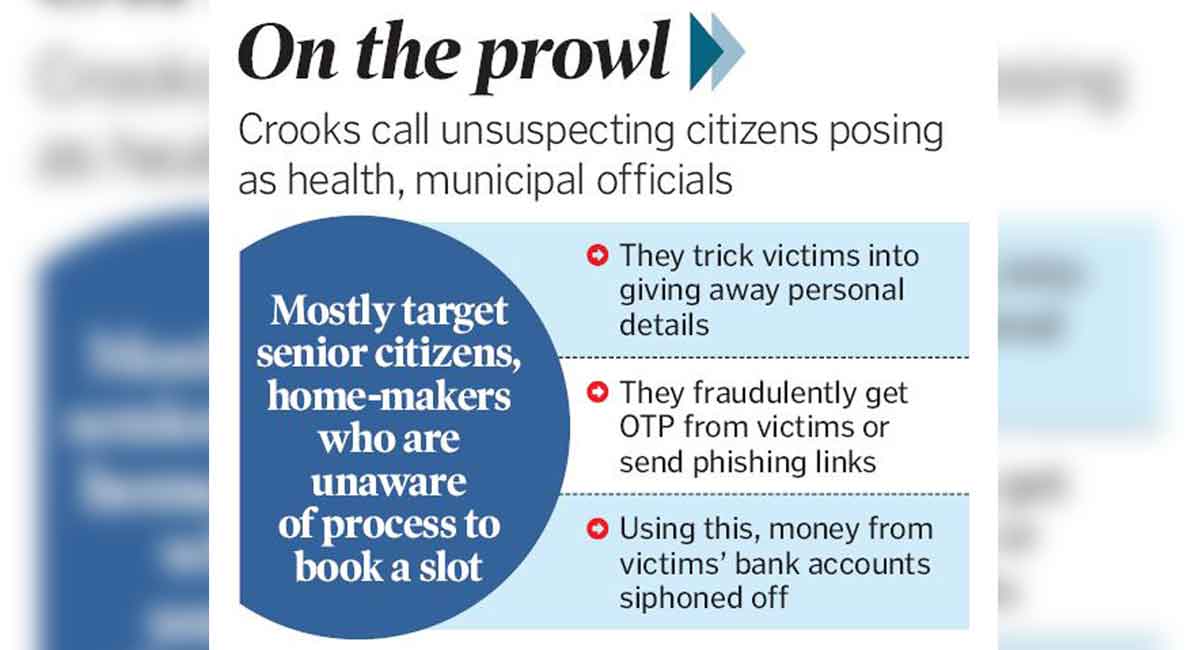 Fraudsters use Covid booster jabs as bait to swindle money