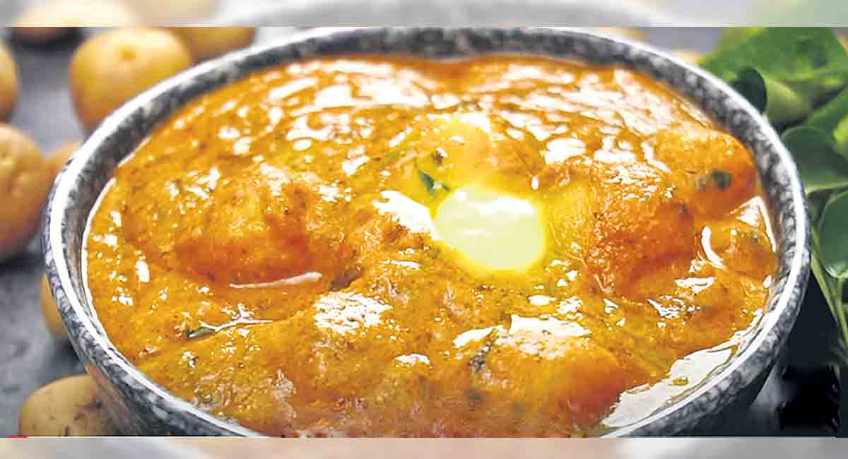 ‘Aloo Butter Masala’ one of the favourite curries in Indian households