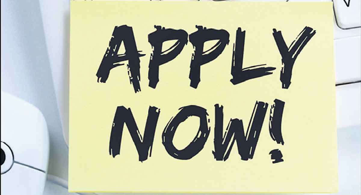 Applications invited from job-seekers