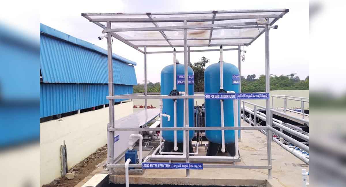Faecal Sludge Treatment Plant ready for inauguration in Khammam