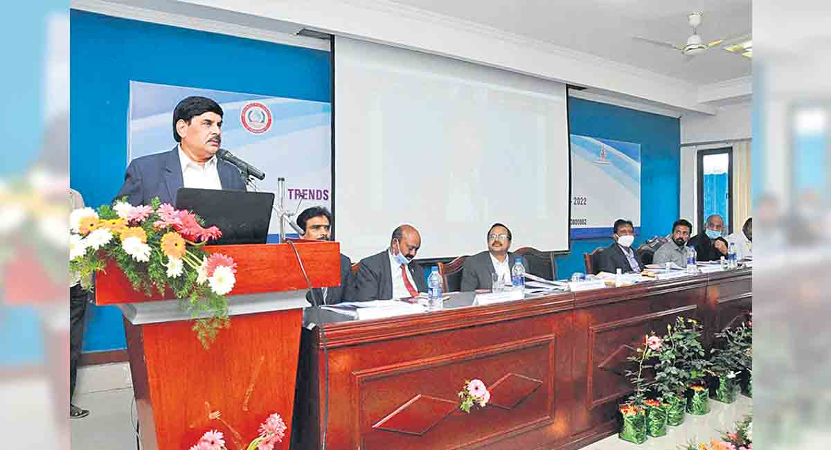 Conference on trends in global business at Aristotle PG College