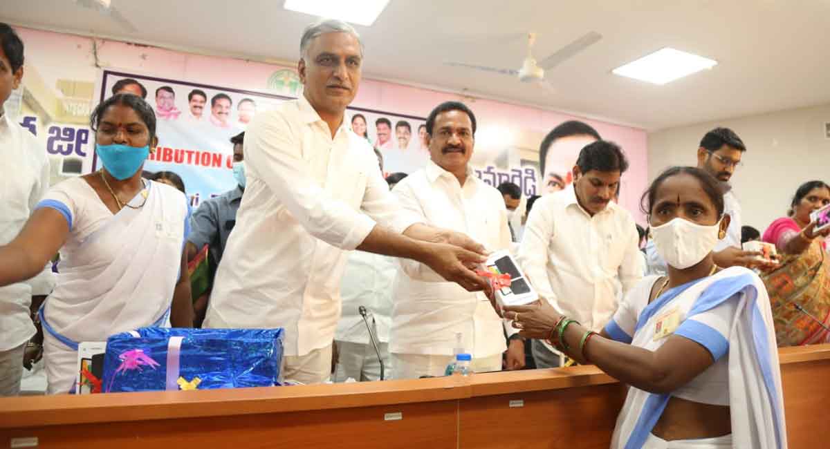 Telangana govt using tech effectively in health services: Harish Rao