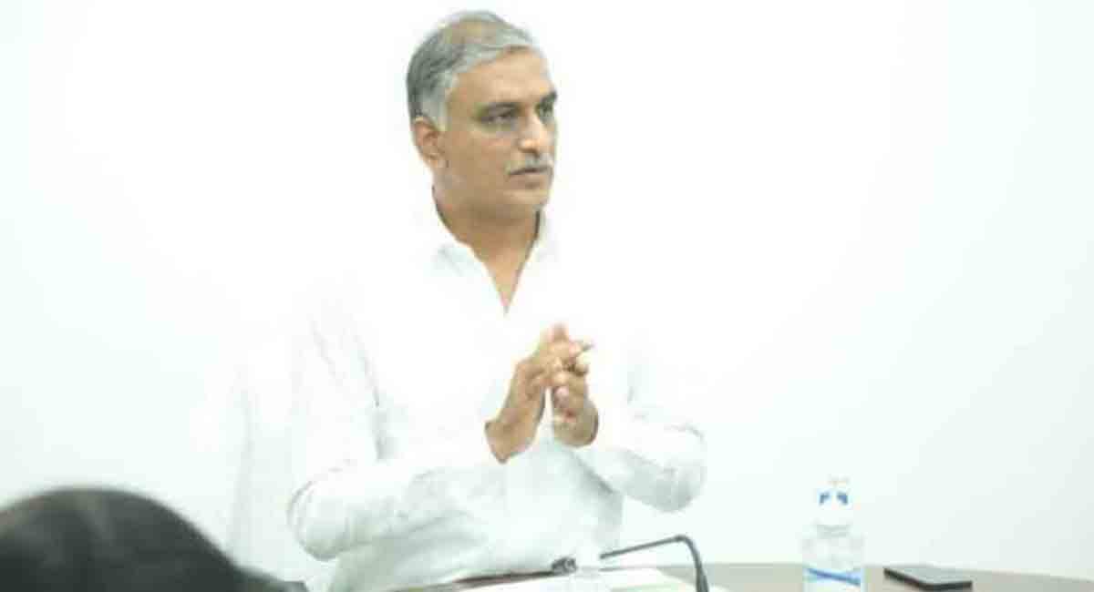 Harish seeks release of pending grants to Telangana from Centre