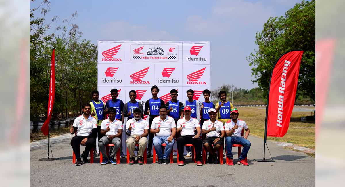 Honda India talent hunt identifies five riders