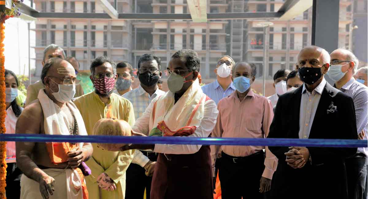 1.5 lakh sq.ft. Technology Research Park inaugurated at IIT-H Campus