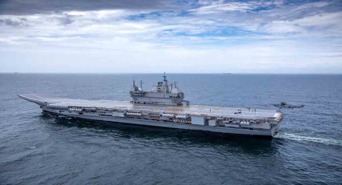 INS Vikrant: India’s first Indigenous Aircraft Carrier-Telangana Today