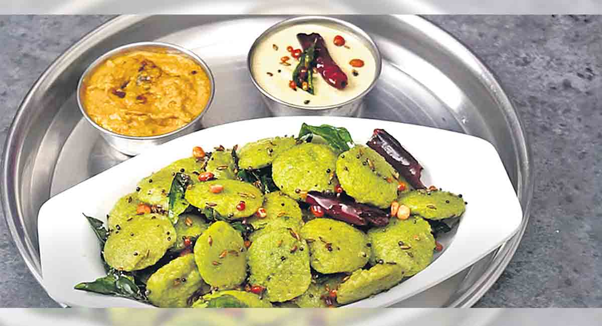 Green peas idlis is protein-rich and flavourful breakfast