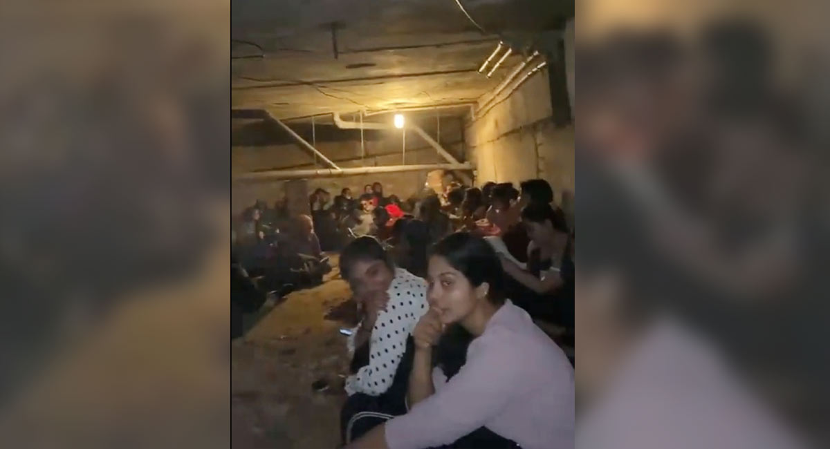 Indian students in Ukrainian city take shelter in basement after Russian invasion