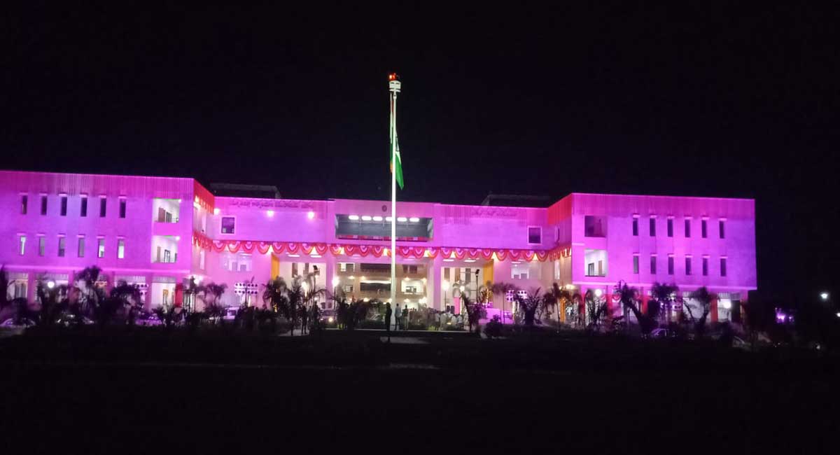 CM KCR inaugurates integrated collectorate complex in Jangaon