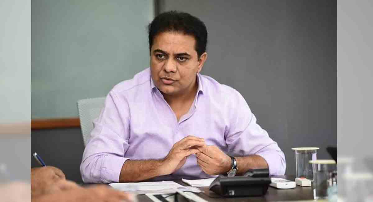 KTR calls Modi icon of partiality