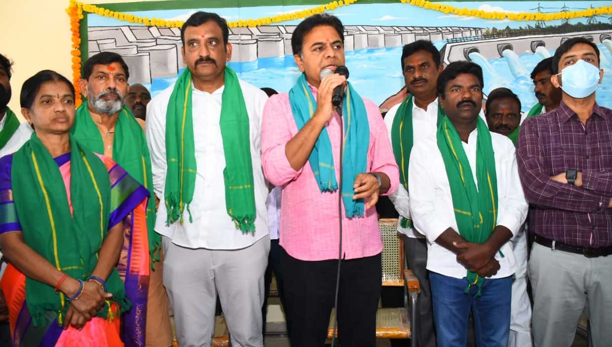 Farmers welfare is main aim of Telangana: KTR