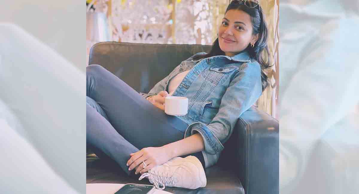 Mom-to-be Kajal Aggarwal glows in new pic clicked by hubby