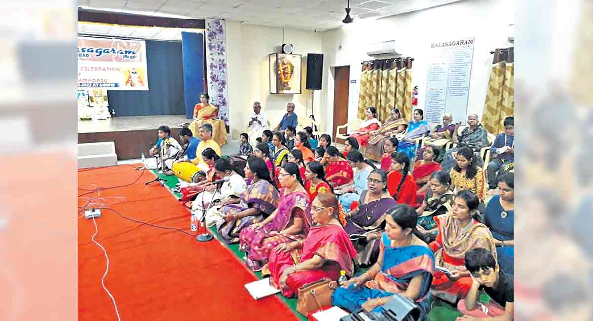 Kalasagaram celebrates Ramadasu’s Jayanthi Utsavam