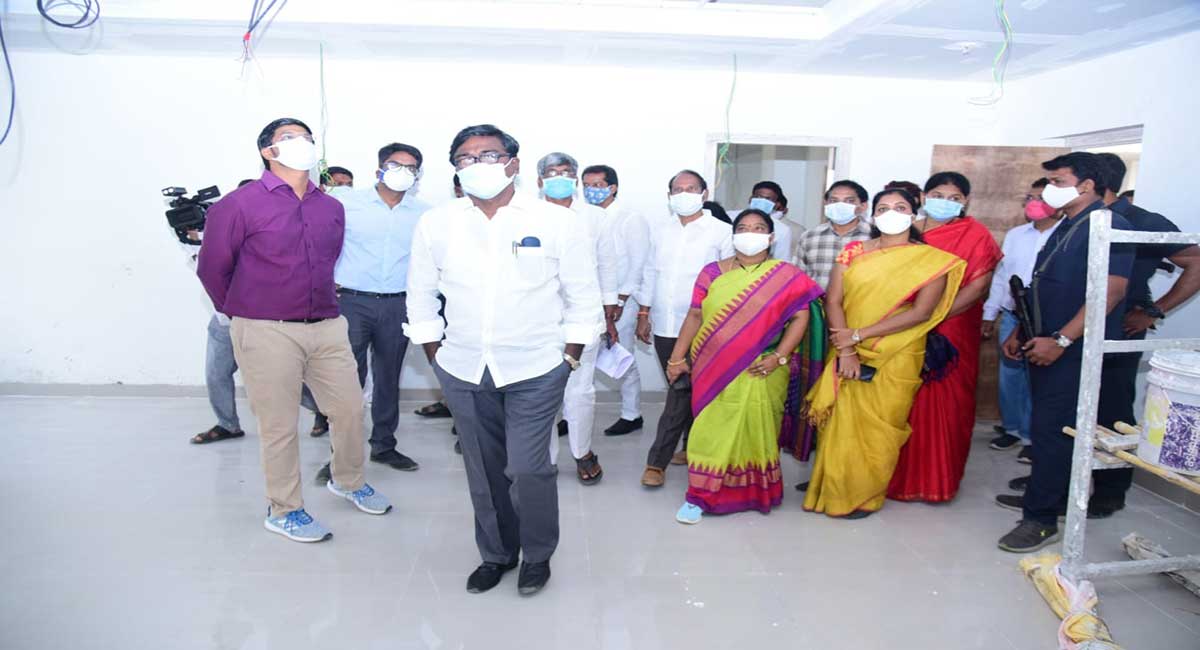 New Khammam Municipal Corporation building would be ready soon: Puvvada