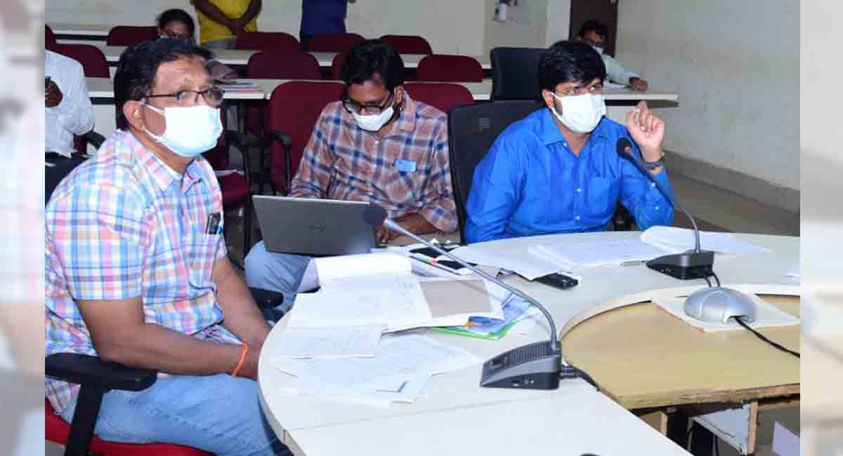 Complete ongoing development works by March end: Khammam Collector